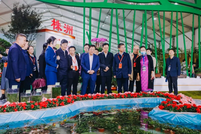 集团党委书记、董事长罗跃陪同领导巡馆.jpg